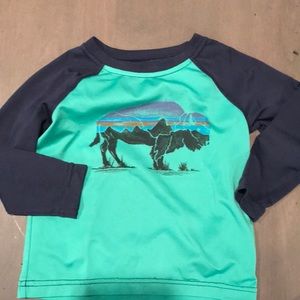 Patagonia rash guard size 12–18 months (runs big)